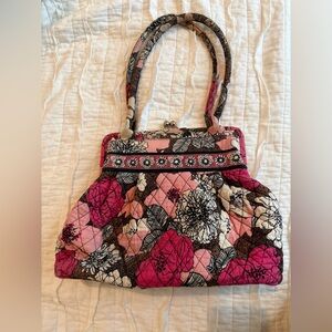 Vera Bradley Pink and Brown Floral Bags